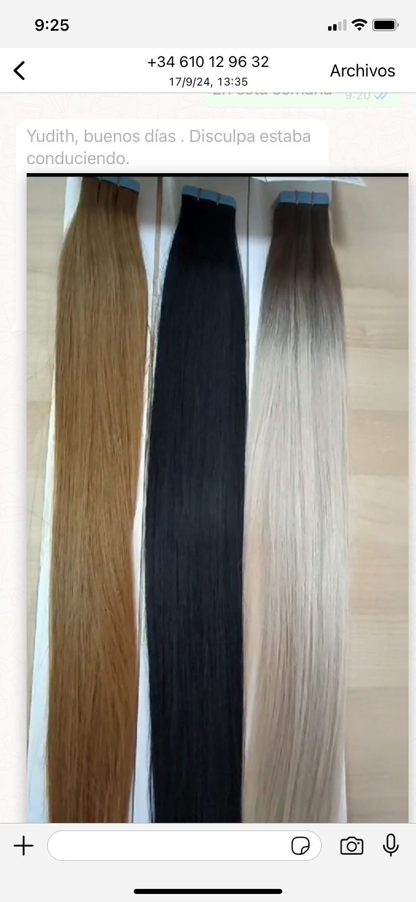 EXTENSIONES ADHESIVAS B&Y 55cm